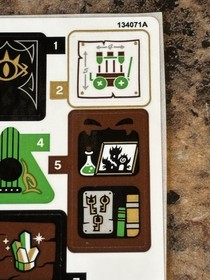 Lego Elves 41185 STICKER SHEET ONLY Magic Rescue from the Goblin Village