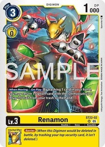 Renamon Card for sale | eBay