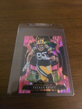 2025 Panini Select - Concourse Tucker Kraft #68 Pink Shock Prizm