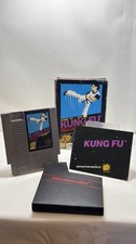 CIB- NES- KUNG FU: Contacts Cleaned-Game TESTED and WORKS-Box Rough- 5 SCREW