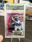 2024 Bowman University Chrome - Jaxson Dart #6 Pink Lava Refractor (RC)