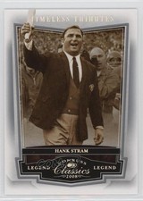 2008 Donruss Classics Legend Timeless Tributes Silver /100 Hank Stram #110 00jz