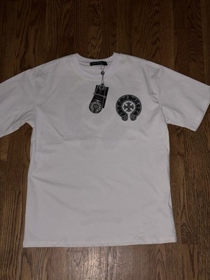 Chrome Hearts Men's White Short Sleeve T-Shirt Size Small