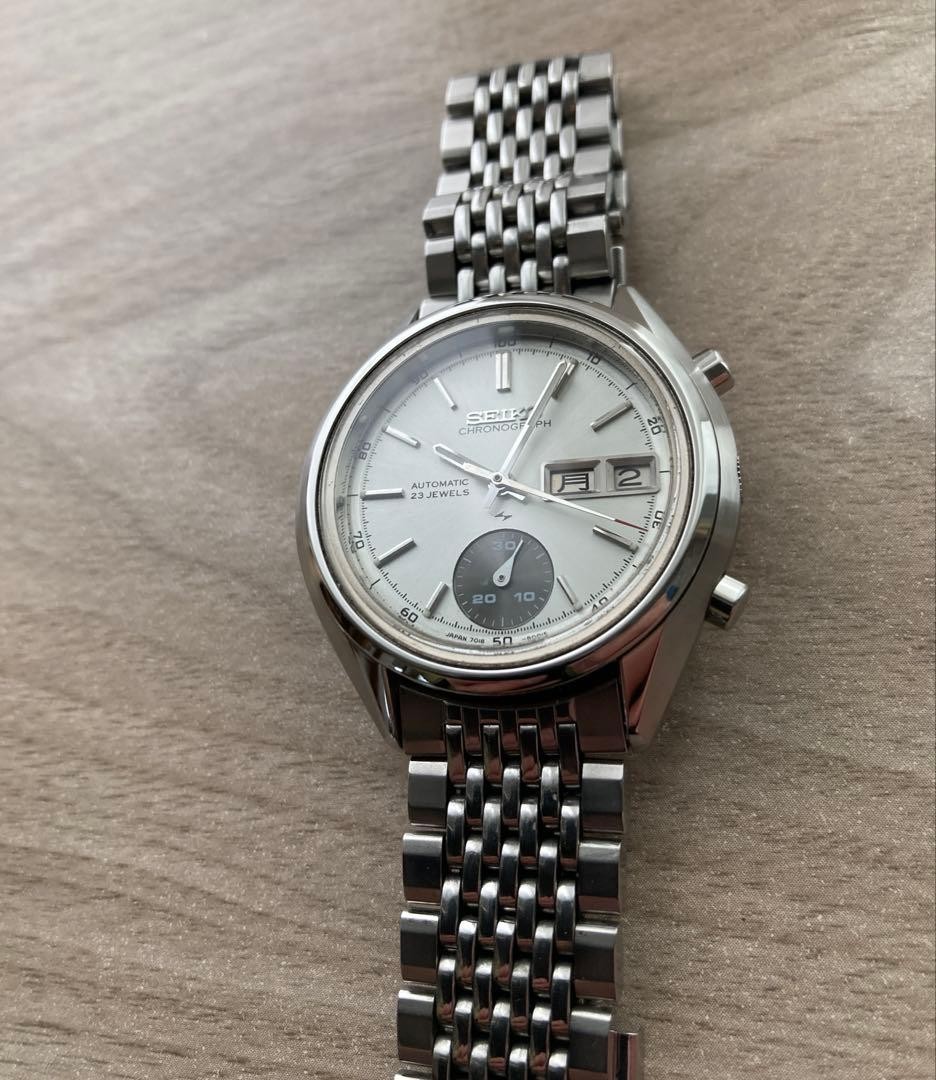 Seiko Speedtimer One Eye Chronograph Automatic 37… - image 8