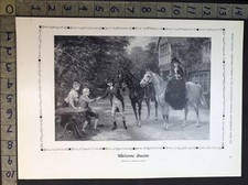 Heywood Hardy 'The Stirrup Cup' Framed Reproduction Print — listing 2
