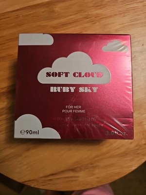 Soft Cloud Ruby Sky Eau De Parfum- 3 fl Oz- Brand New In Sealed Box