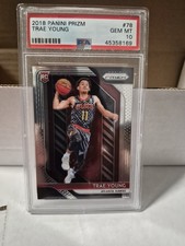 2018 Panini Prizm Trae Young RC PSA 10