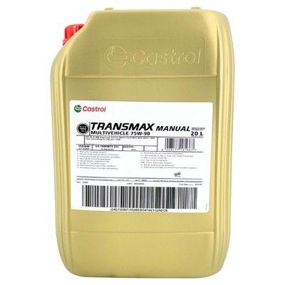 Castrol Transmax Manual Multivehicle 75W-90 20 Liter (15D80F)