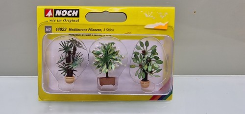 NOCH 14023 plantas mediterráneas 3 piezas modelo terminado H0 NUEVO EMBALAJE ORIGINAL | Zustand: Neu