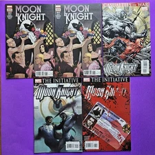 Lot of 5 MOONKNIGHT #7 12 13 (2007) #197(×2) 2018 Comic Books Marvel FN-NM