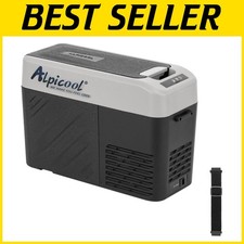 Portable 15.4 Quart Car Refrigerator Cooler