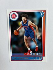 2021-22 Panini NBA Hoops Cade Cunningham Rookie RC #201 Detroit Pistons