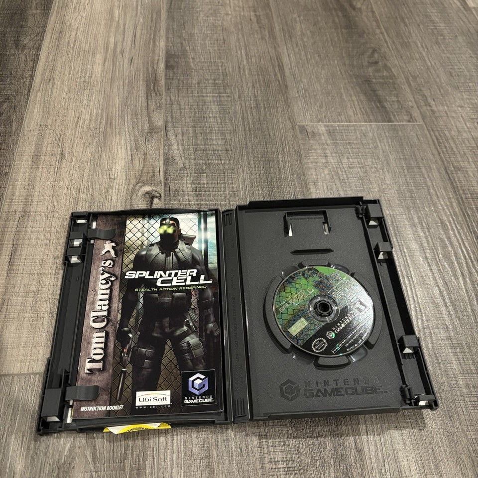 Tom Clancy’s Splinter Cell (Nintendo Gamecube, 2002) Complete With ...