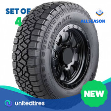 Set Of 4 New 25575r17 Kenda Klever At2 Kr628 115t