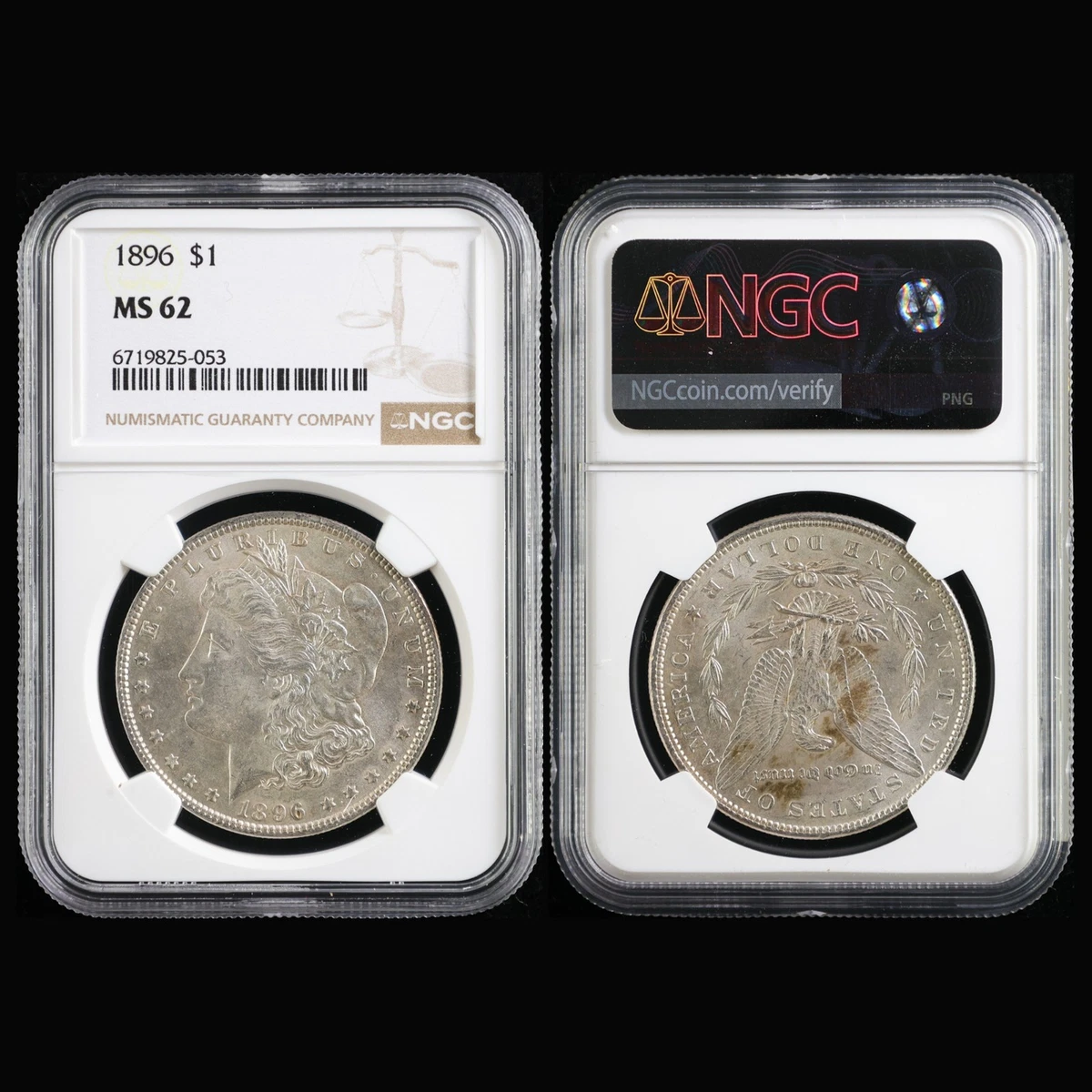 Uncirculated 1896 Year Morgan US Dollars (1878-1921) for sale | eBay