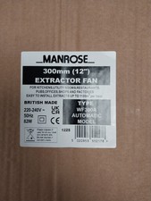 Manrose 12" Extractor Fan Kit