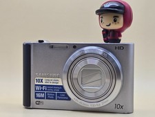 Samsung ST205F Wi-Fi 16MP Digital Camera 10x Zoom Tested Working Silver