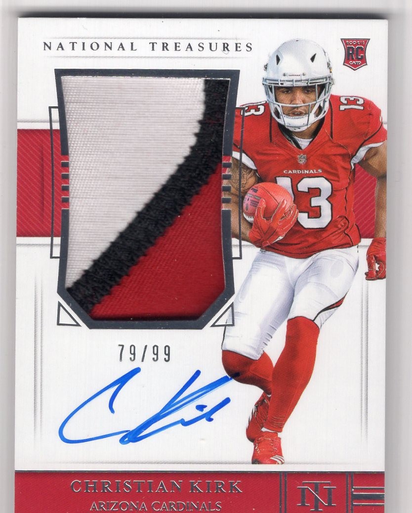 Christian Kirk #188 2018 Panini National Treasures RPA /99 (RC)