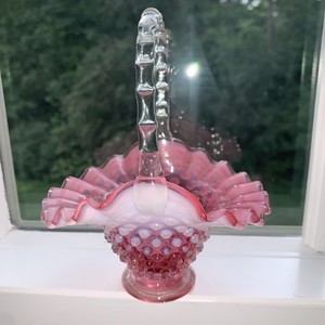 Pink Fenton Vase | eBay