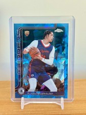 2025-26 Topps Chrome - Yanic Konan-Niederhauser #280 Sapphire Blue Refractor RC