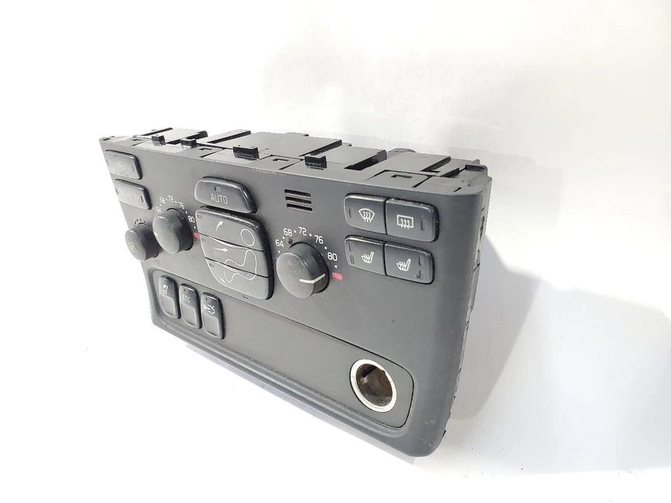 2004 Volvo S80 OEM 2 clipes quebrados controle de temperatura CA - Imagem 2 de 4