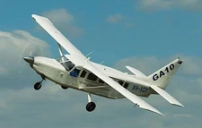 Gippsland GA10 GA-10 Mahindra Desktop Wood Airplane New Model Small Scale 1/48