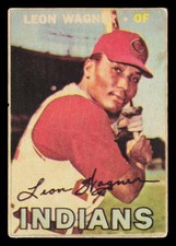 1967 Topps  Venezuelan  - Leon Wagner Cleveland Indians #307