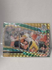 2024 Panini Mosaic - Bang! T.J. Watt #3 Green Mosaic Prizm