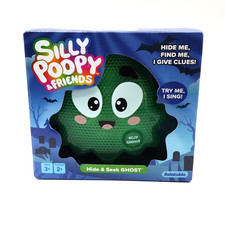 Silly Poopy  Friends Hide  Seek Ghost Talking Singing Toy Age 3 New in Box