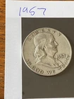 franklin half dollar 1957 D
