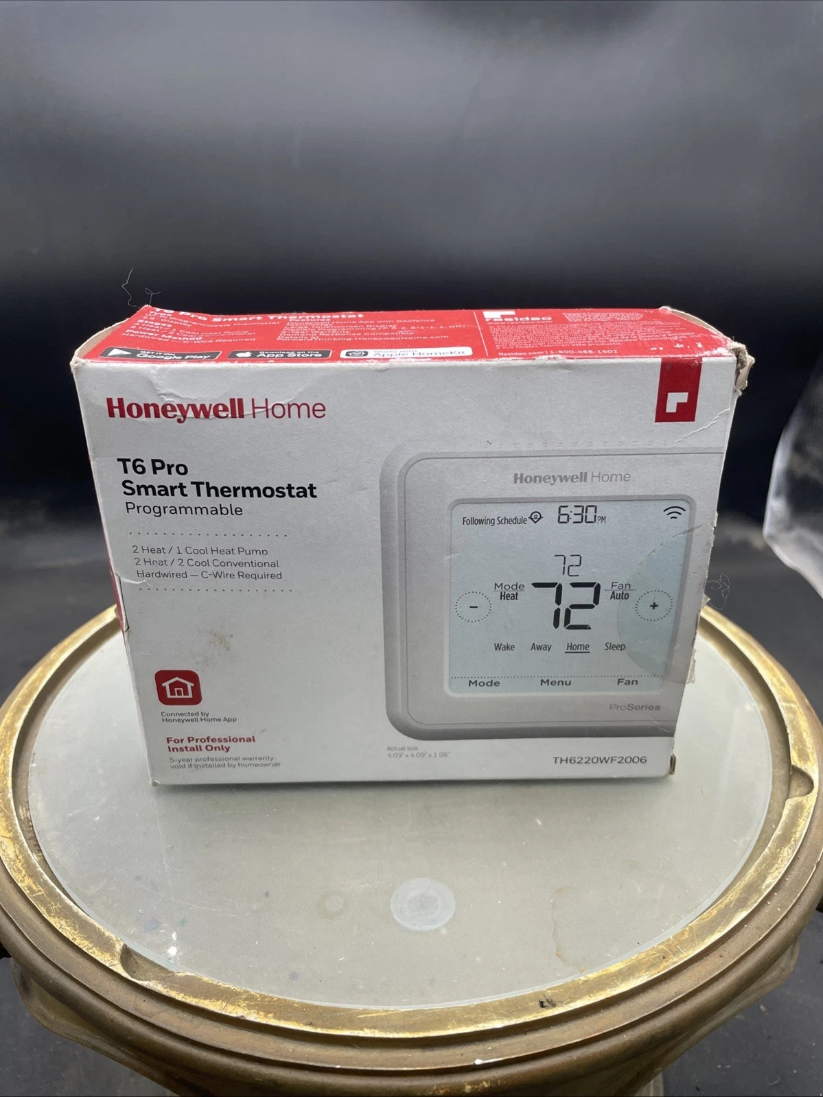 Honeywell TH6220WF2006 T6 Pro Smart WiFi Programmable Thermostat