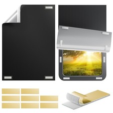 RV Door Window Shade Cover - 100 Blackout Window Cover with Upgraded Hook Lo...