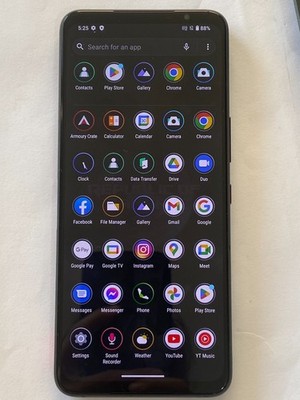 Asus ROG Phone 5 Unlocked  12+128G Gaming Phone Google play Tested working well