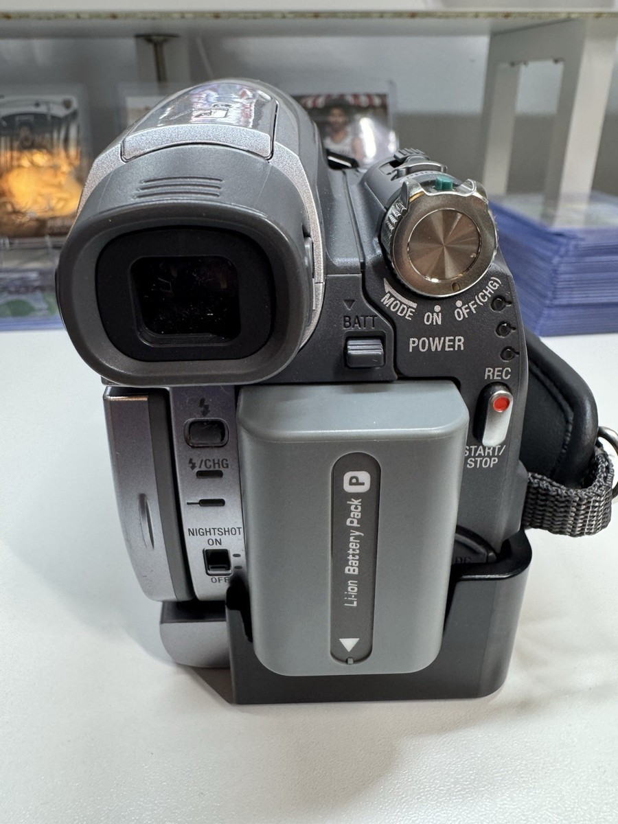 動作品　SONY miniDVビデオカメラ DCR-HC96 ③ Sony Handycam DCR-HC96 Mini DV Camcorder for sale online | eBay