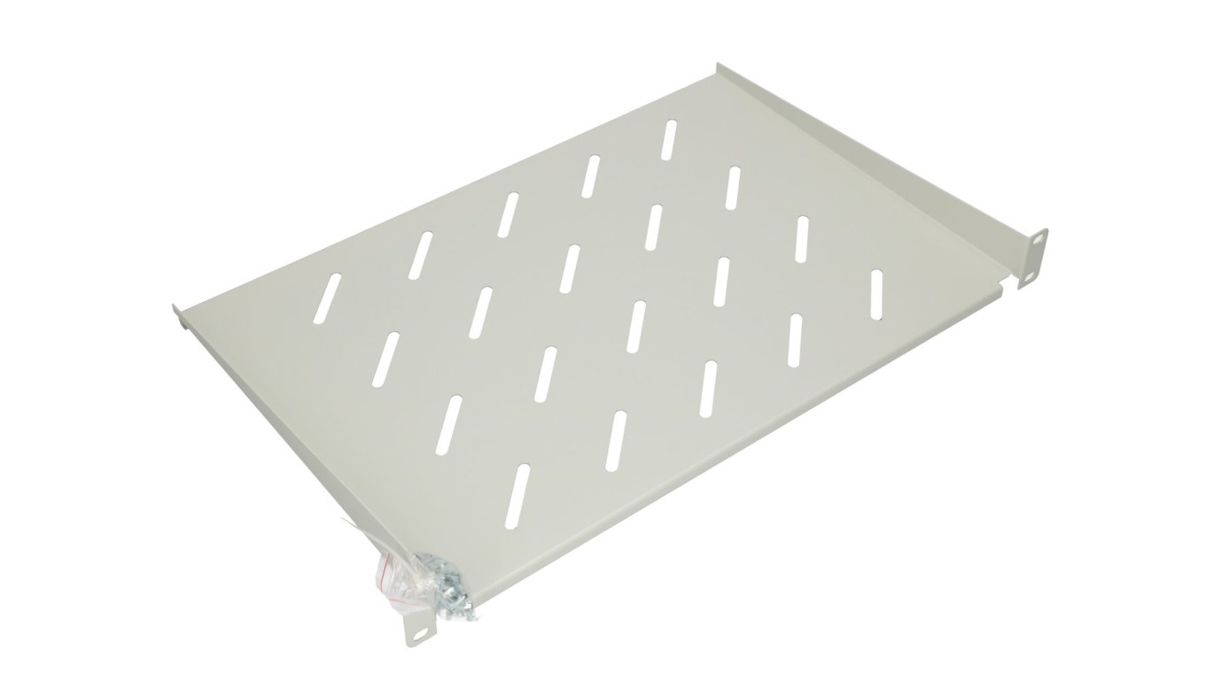 Shelf 19, for wall cabinets 1U 300mm shelf for stands ex.12745