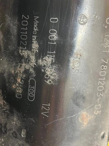 BMW 5 Gran Turismo F07 Anlasser 7801203 3.00 Diesel 2011 33160533