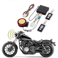12V Motorcycle Anti-Theft Alarm Security System Remote Control Engine Start Bike
