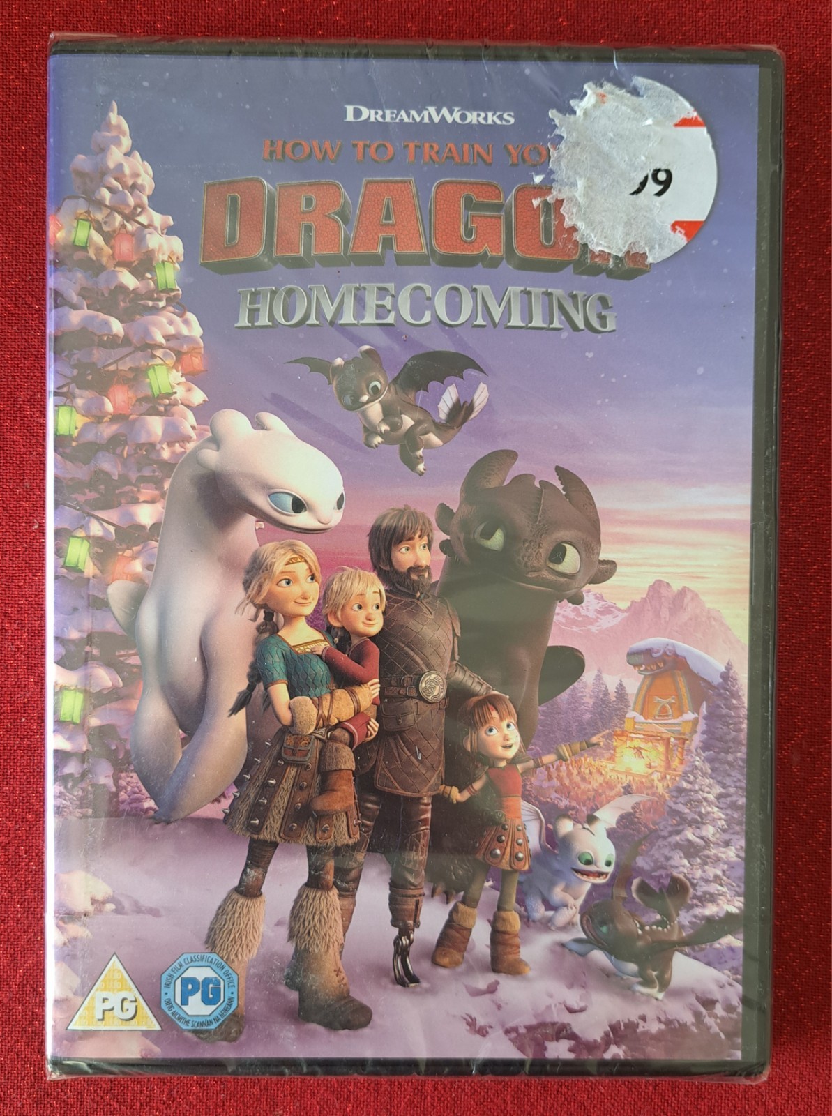 Dreamworks How to Train Your Dragon Homecoming. Region 2, 4 DVD. New & Sealed.
