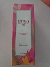 NIB - Cyperus Rotundus Oil - 60ml Natural Cyperus Rotundus Oil For Hair Removal