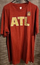 MLS Atlanta United Fc Size 2XL T-Shirt Red MLS NWOT 