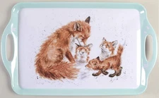 Royal Worcester Wrendale Designs 19" Rectangular Handled Melamine Tray 11876272