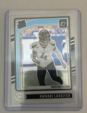 2024 Panini Donruss Optic Rated Rookie Kamari Lassiter #261 Houston Texans