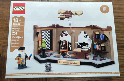 LEGO Tribute to Leonardo da Vinci #40902 Brand New & Sealed GWP