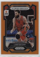 2023 Panini Prizm Turkish Airlines EuroLeague Orange 24/49 Luigi Datome #4 14mf