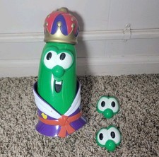 Vintage VeggieTales Dress Up Mix up Larry 7" Cucumber Toy Lot