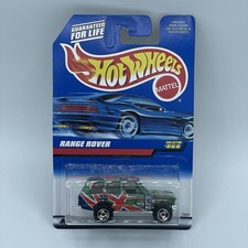 Range Rover Classic SUV Green 1997 Hot Wheels #868 w/SB & British Racing O1