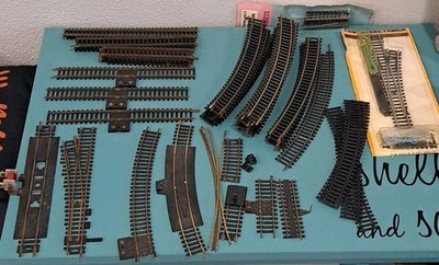 Atlas Bachmann Fleischmann HO Track Lot Straight Curve Switch Remote Terminal U 