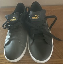 Puma Vikky V3 Black W Gold Trim,  US Size 9, Gently Worn 