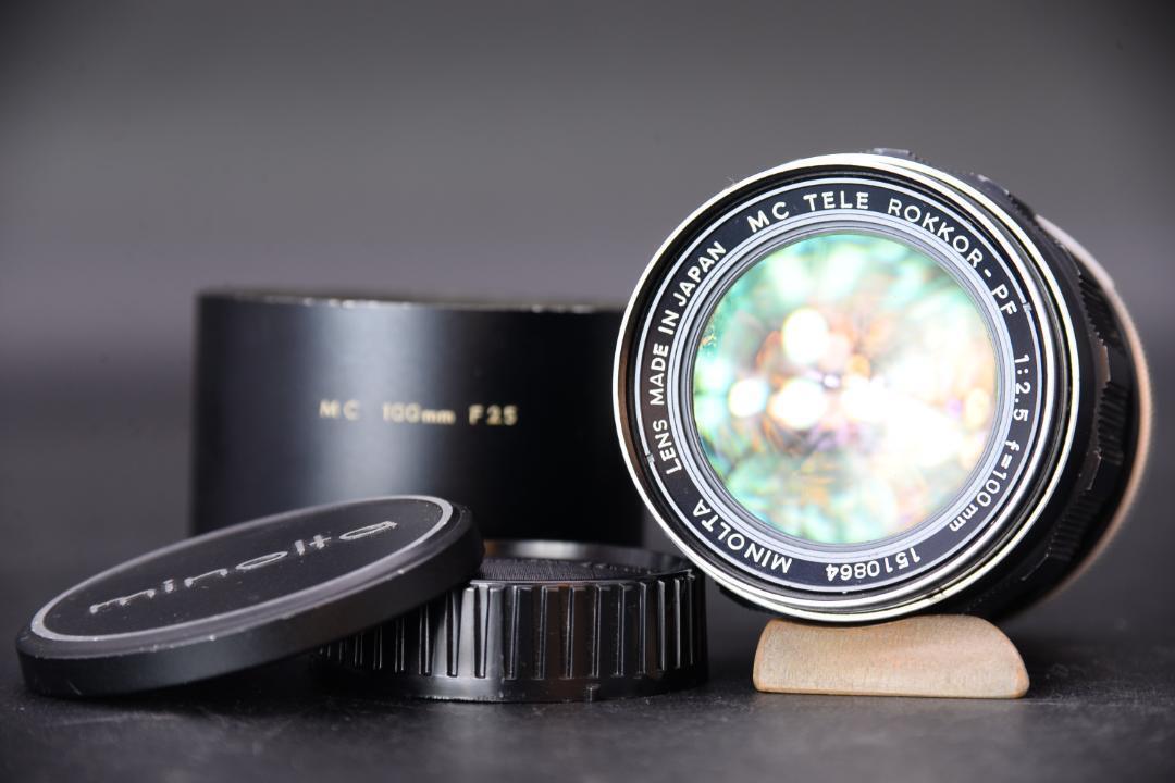 Minolta MC Tele Rokkor PF 100mm f2.5 | eBay Minolta MC Tele Rokkor PF 100mm f2.5 | eBay