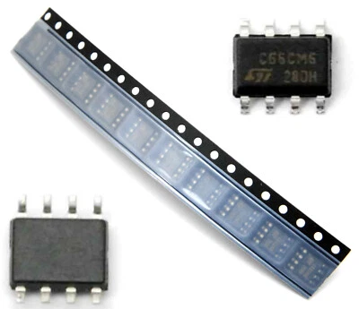 STMICROELECTRONICS lot de 10 x ST 93C66 CMTR ST Microelectronics Thomson Eprom Eeprom ( ZE120 )